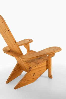 Solid Pine Easy Chair, 1980s-SC-587127