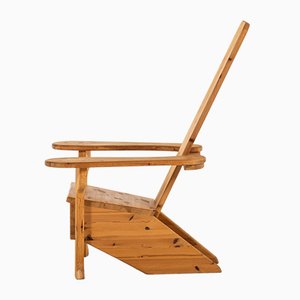 Solid Pine Easy Chair, 1980s-SC-587127