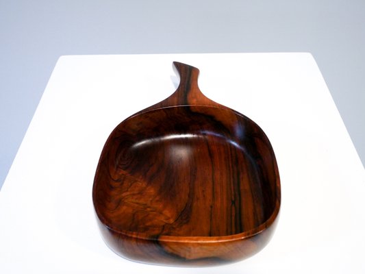 Solid Rosewood Bowl / Tray, 1950s, Denmark-OGU-957649