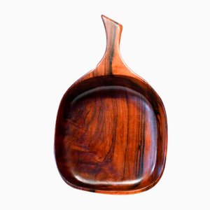 Solid Rosewood Bowl / Tray, 1950s, Denmark-OGU-957649