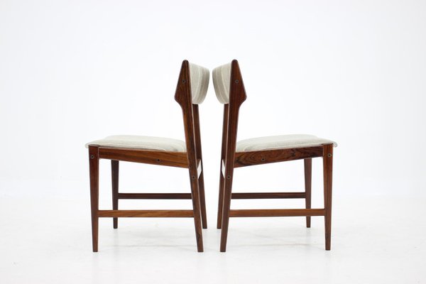 Solid Rosewood Dining Chairs by Erich Buch, Denmark, 1960s, Set of 6-TZ-1232011