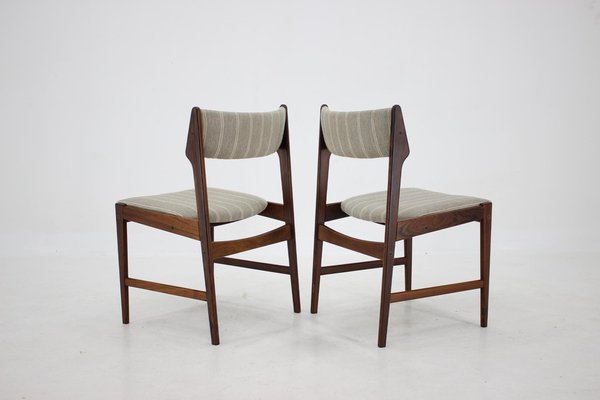 Solid Rosewood Dining Chairs by Erich Buch, Denmark, 1960s, Set of 6-TZ-1232011