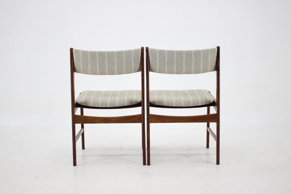 Solid Rosewood Dining Chairs by Erich Buch, Denmark, 1960s, Set of 6-TZ-1232011