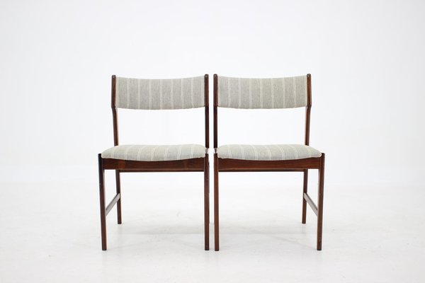 Solid Rosewood Dining Chairs by Erich Buch, Denmark, 1960s, Set of 6-TZ-1232011