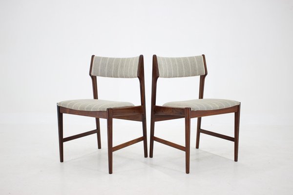 Solid Rosewood Dining Chairs by Erich Buch, Denmark, 1960s, Set of 6-TZ-1232011