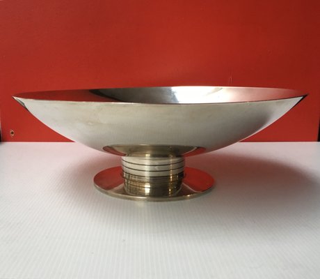 Solid Sterling Silver Centerpiece Bowl from Tiffany, 1950s-RDZ-1074008