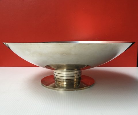 Solid Sterling Silver Centerpiece Bowl from Tiffany, 1950s-RDZ-1074008