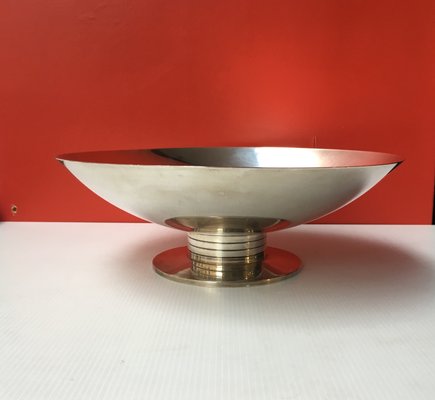 Solid Sterling Silver Centerpiece Bowl from Tiffany, 1950s-RDZ-1074008