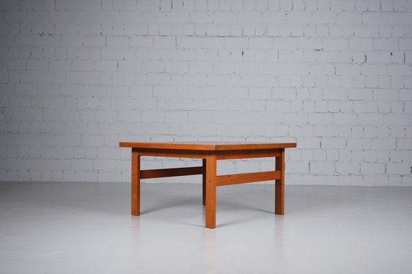 Solid Teak Coffee Table by Niels Bach, 1970s-XNJ-900395