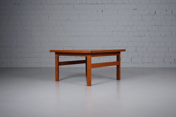 Solid Teak Coffee Table by Niels Bach, 1970s-XNJ-900395