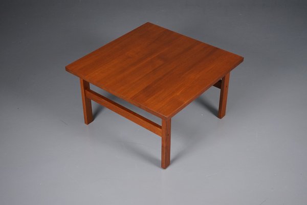 Solid Teak Coffee Table by Niels Bach, 1970s-XNJ-900395