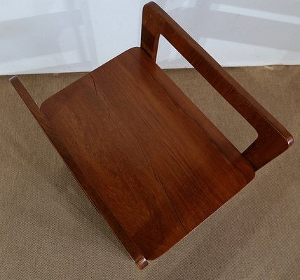 Solid Teak Serving Shelf, 1970s-RVK-1250103