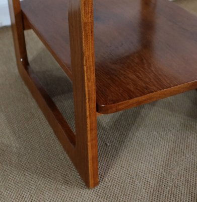 Solid Teak Serving Shelf, 1970s-RVK-1250103