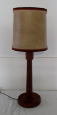 Solid Teak Table Lamp, 1970s-HOI-833770