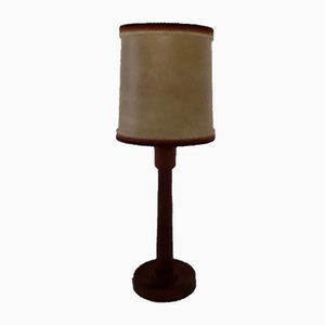 Solid Teak Table Lamp, 1970s-HOI-833770