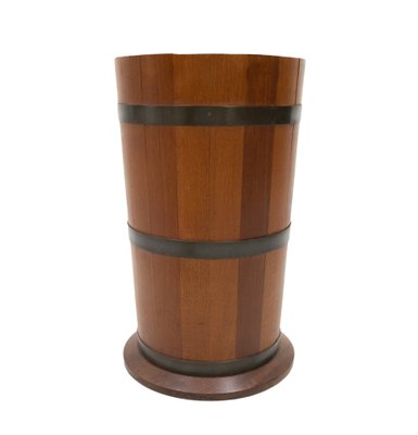 Solid Teak Umbrella Stand from Luxus of Sweden, 1968-GCG-800166