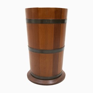 Solid Teak Umbrella Stand from Luxus of Sweden, 1968-GCG-800166