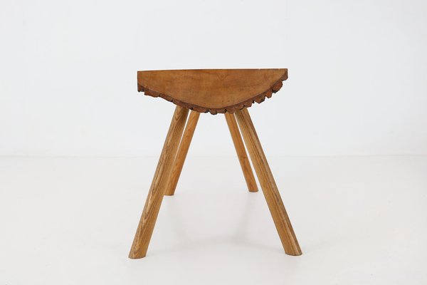 Solid Tree Trunk Coffee Table, 1950s-YSY-1334762