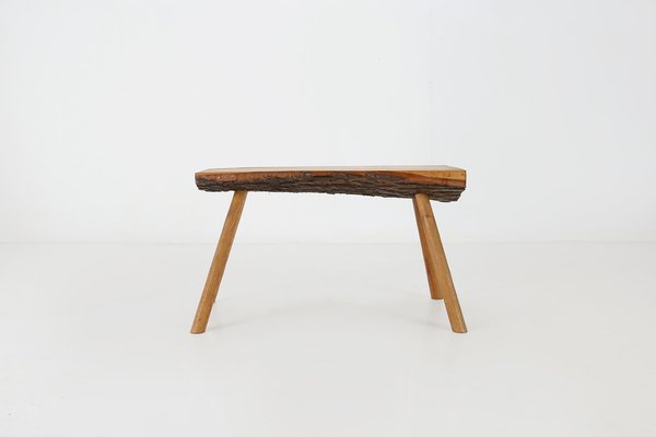 Solid Tree Trunk Coffee Table, 1950s-YSY-1334762