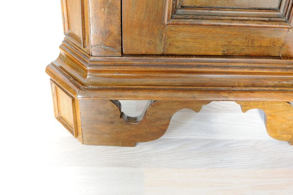 Solid Walnut Corner Cabinet-GAP-1259787