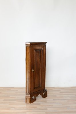 Solid Walnut Corner Cabinet-GAP-1259787