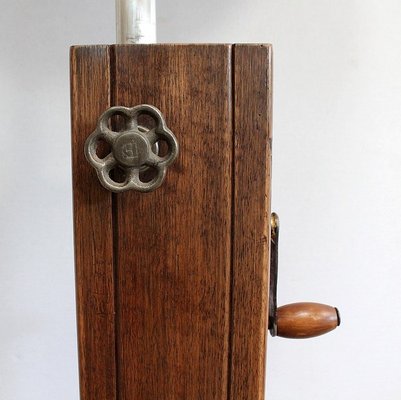 Solid Walnut Lectern, 1940s-RVK-1000065