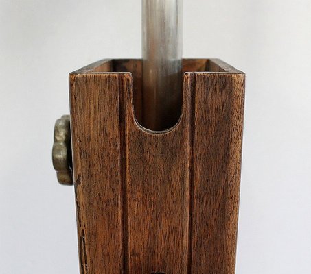 Solid Walnut Lectern, 1940s-RVK-1000065