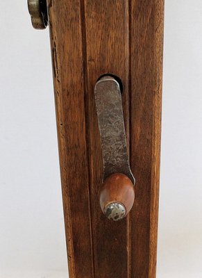 Solid Walnut Lectern, 1940s-RVK-1000065