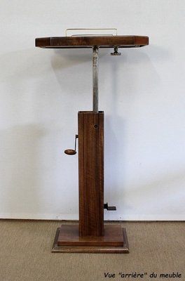 Solid Walnut Lectern, 1940s-RVK-1000065