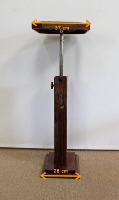 Solid Walnut Lectern, 1940s-RVK-1000065