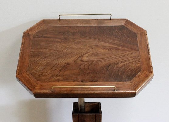 Solid Walnut Lectern, 1940s-RVK-1000065