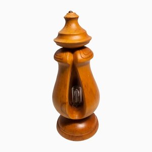 Solid Wood Table Lamp, 1960s-VQY-1250537