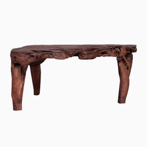 Solid Wooden Primitive Desk Table-JRP-1124322