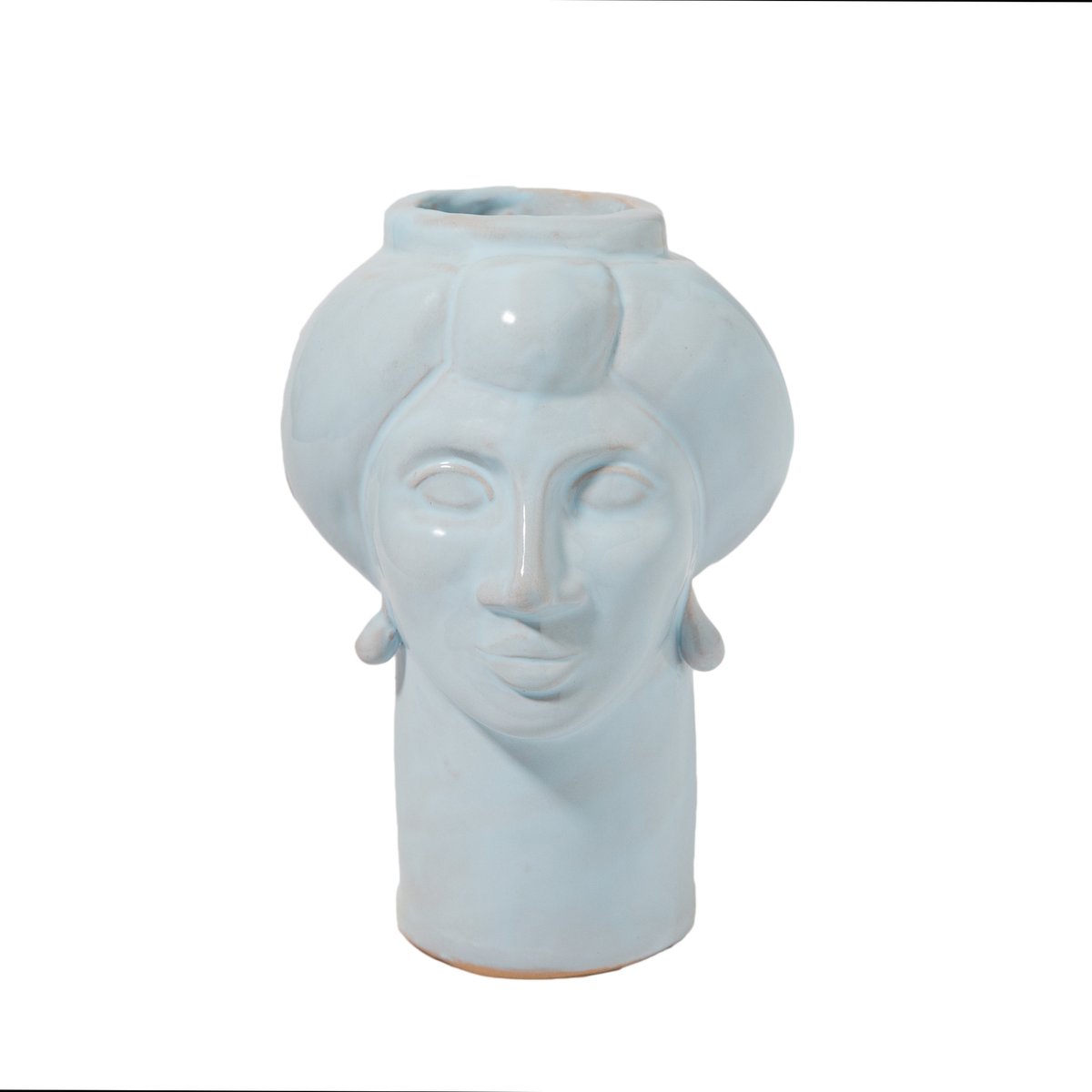 Solimano & Roxelana Figures, Small • Blue Vendicari from Crita Ceramiche, Set of 2