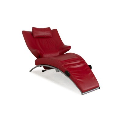 Solo 699 Leather Armchair in Red from WK Wohnen-RQW-2036317