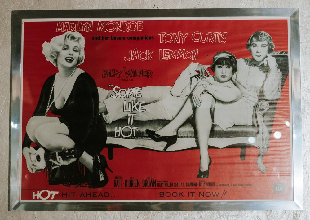 Some Like It Hot Movie Poster, USA, 1980s-ERB-1756789