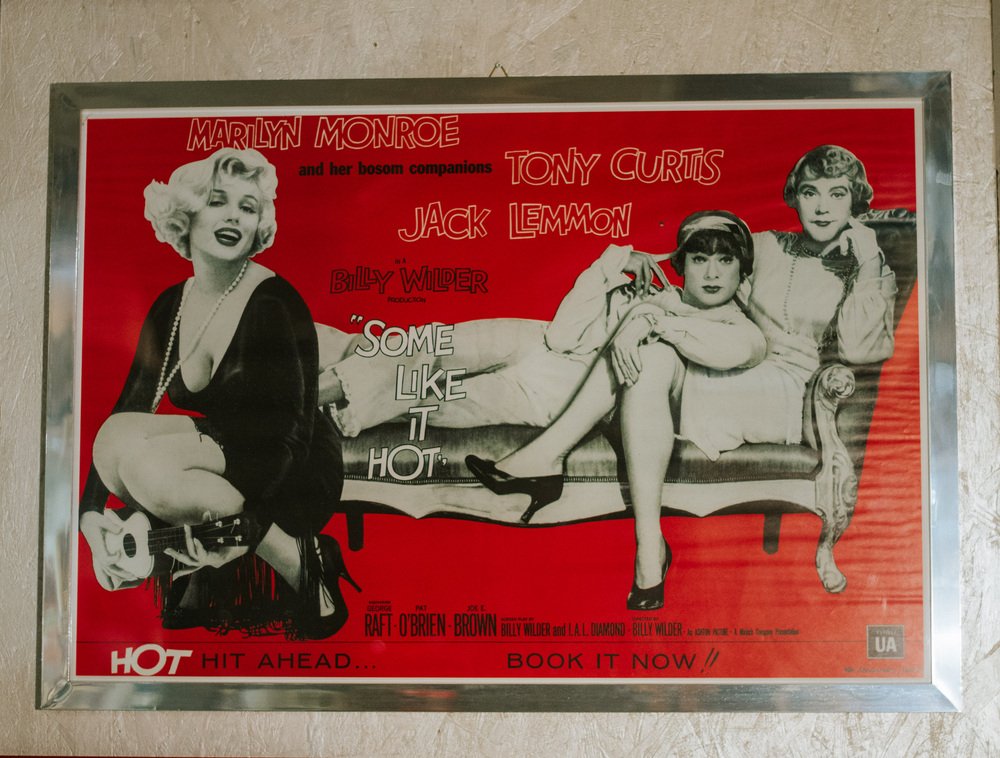 Some Like It Hot Movie Poster, USA, 1980s