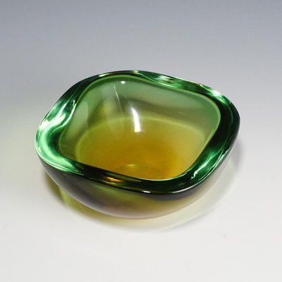 Sommerso Glass Bowl by Gino Cenedese, 1960s-KJP-1149380