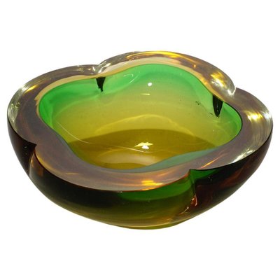 Sommerso Murano Art Glass Bowl from Seguso, 1960s-KJP-1210096