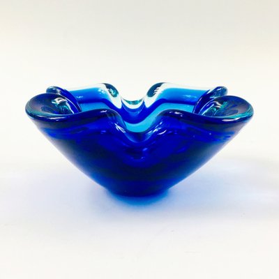 Sommerso Murano Glass Ashtray or Bowl, Italy, 1960s-BMM-1337951