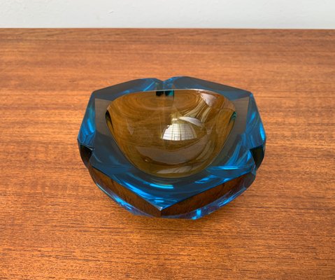 Sommerso Murano Glass Bowl, 1970s-UAH-1425389