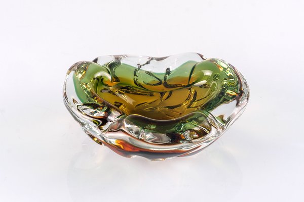 Sommerso Murano Glass Bowl by Flavio Poli for Seguso, 1960s-LBS-1384350