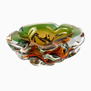 Sommerso Murano Glass Bowl by Flavio Poli for Seguso, 1960s-LBS-1384350