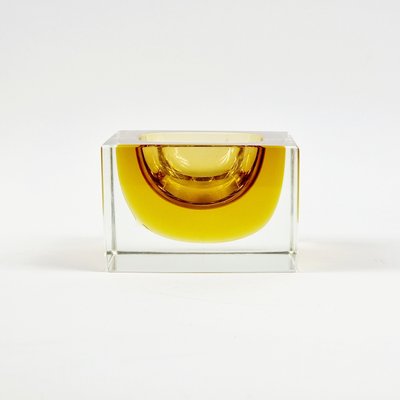 Sommerso Murano Glass Catchall attributed to Flavio Poli for Seguso Vetri Darte, Italy, 1970s-BMM-2035530