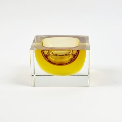 Sommerso Murano Glass Catchall attributed to Flavio Poli for Seguso Vetri Darte, Italy, 1970s-BMM-2035530