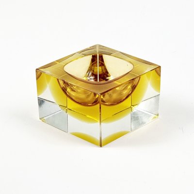 Sommerso Murano Glass Catchall attributed to Flavio Poli for Seguso Vetri Darte, Italy, 1970s-BMM-2035530