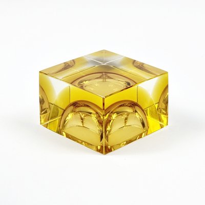 Sommerso Murano Glass Catchall attributed to Flavio Poli for Seguso Vetri Darte, Italy, 1970s-BMM-2035530