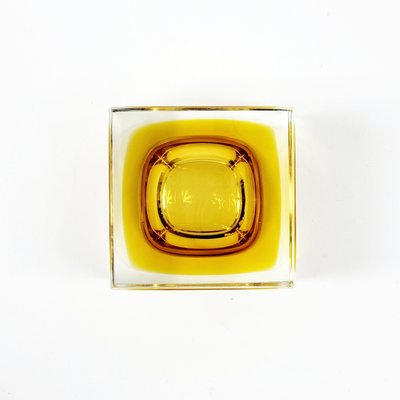 Sommerso Murano Glass Catchall attributed to Flavio Poli for Seguso Vetri Darte, Italy, 1970s-BMM-2035530