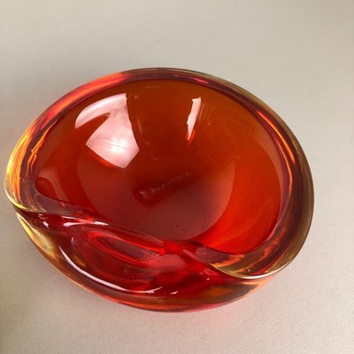 Sommerso Murano Glass Shell Bowl from Cenedese Vetri, 1960s, Set of 2-QZ-1149901