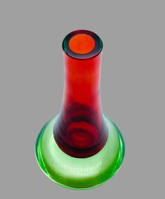 Sommerso Murano Glass Single-Flower Vase attributed to Flavio Poli for Seguso, Italy, 1960s-YUW-1785380